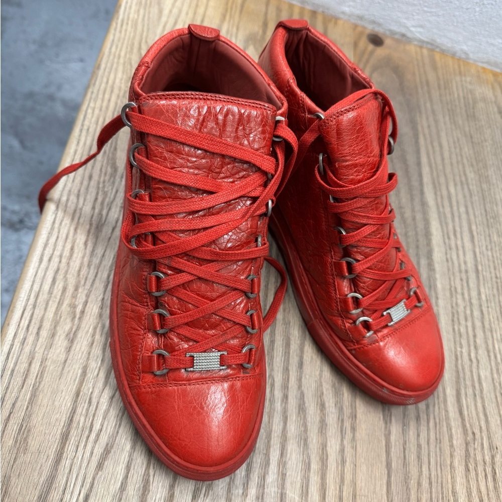 Balenciaga Arena High 'Rouge Grenade'